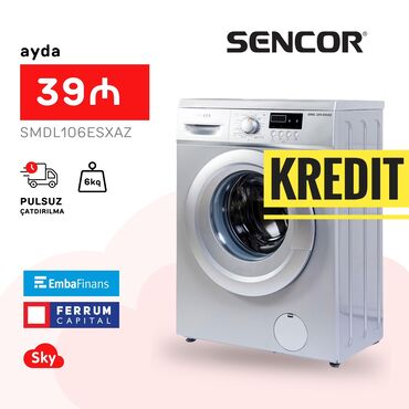 irşad electronics paltaryuyan: Paltaryuyan maşın 6 kq, Yeni, Avtomat, Qurutma var, Kredit var, Pulsuz çatdırılma