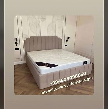 Yeni, İkinəfərlik çarpayı, Bazasız, Matras ilə, Siyirməsiz, Azərbaycan