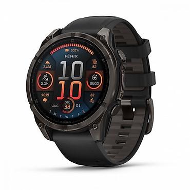 garmin cirqa: Garmin Fenix 8 47mm— мультиспортивные GPS‑часы c круглым цветным — 1