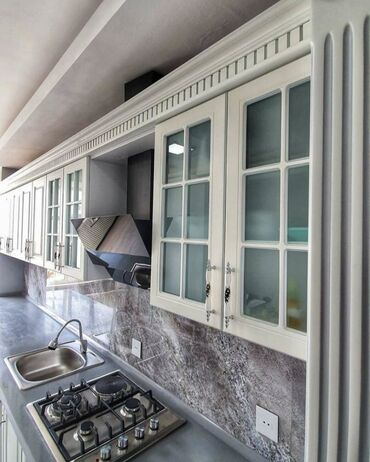 Sifarişlə mətbəx mebeli: Sifarişlə mətbəx dəsti, Özü çəkən petlələr, Mat laminat, Kredit var, Pulsuz çatdırılma, Rayonlara çatdırılma — 2