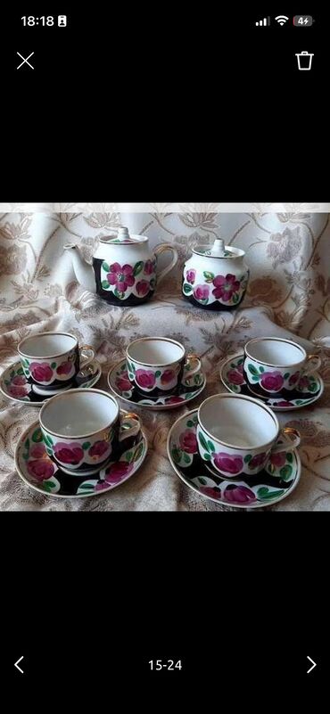 Çay dəstləri və servizlər: Çay dəsti, Farfor -da lalafo.az — 8 Çay dəstləri və servizlər: Çay dəsti, Farfor — 8