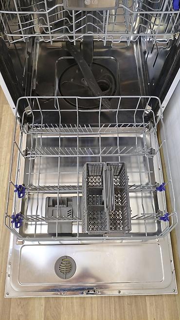 Elektronika: Qabyuyan maşın LG, Tam qabaritli (60 sm.), Ayrıca dayanan, İşlənmiş — 6