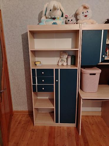 Uşaq/yeniyetmə otağı üçün modul mebel dəsti - Rəng: açıq ağcaqayın at lalafo.az — 3 Uşaq/yeniyetmə otağı üçün modul mebel dəsti - Rəng: açıq ağcaqayın — 3