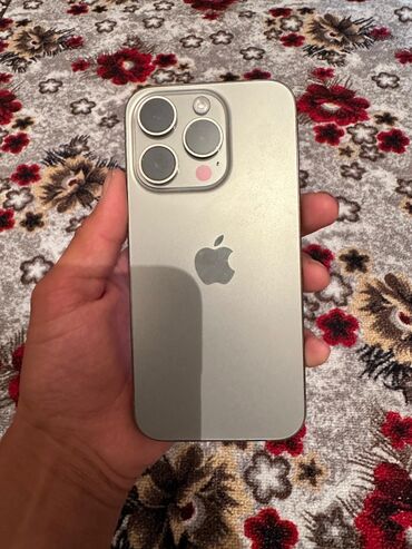 микрофон купить для пк: IPhone 15 Pro, Колдонулган, 128 ГБ, Күмүш, 100 %