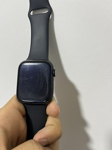 huawei mate 9 pro: Смарт-часы Apple Watch 9 (алюминий, цвет Space Gray) с черным — 3
