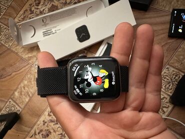 эпел воч: Apple watch series 6 44mm стальная версия состояние как новый ни