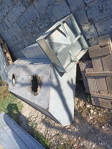зонт вытяжка: Вытяжной зонт с воздуховодом из оцинкованной стали для тандыра и печей — 2