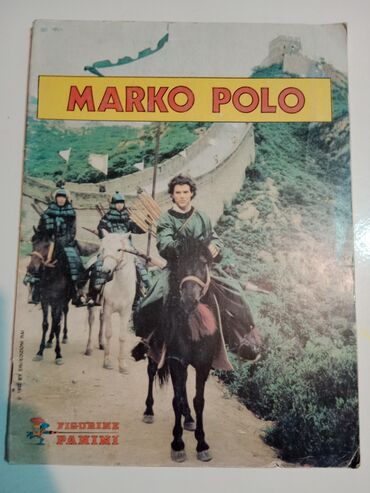 lektire za 3 razred: MARKO POLO Figurine Panini 1982. Album sa sličicama RETKO Od 360