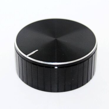 Башка жасалгалар: Алюминий + пластик ручка - крышка для регулятор громкости 48 мм x
