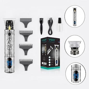 Бытовая техника: №: 13264 Məhsulun adı: Trimmer VGR V-228 gümüşü 3 taxmalı Brend: VGR — 1