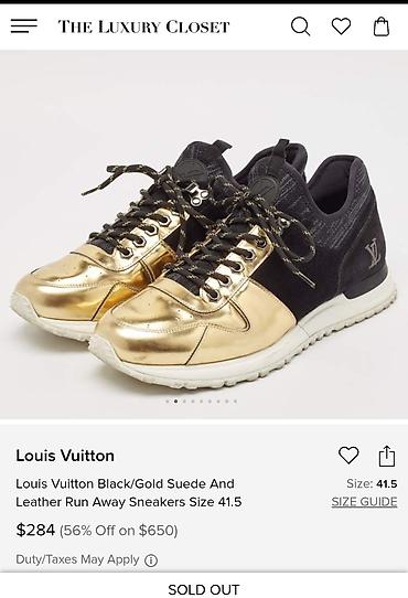 Patike: Ове патике Louis Vuitton 7 су направљене од антилопа и коже. Имају — 1