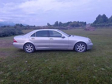 айнек авто: Mercedes-Benz S-Class: 2000 г., 5 л, Автомат, Бензин, Седан — 3