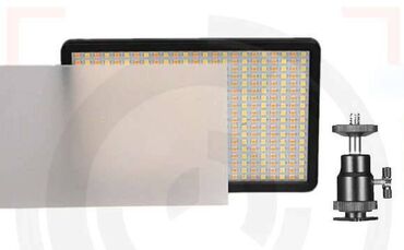 светодиодный экран: Накамерный свет DC-432 с регулируемой температурой цвета. Мощность