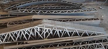 Металлические фермы: Арочные стальные фермы прямые полу арки - Назначение: несущие — 4