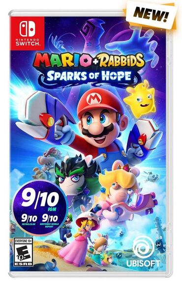 Oyun diskləri və kartricləri: Nintendo switch mario rabbids sparks of hope