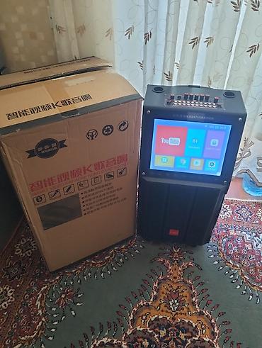 bluetooth mikrofon karaoke: Ağıllı karaoke sistemi – böyük ekranlı, Android əsaslı portativ — 2