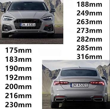 Auto delovi, gume i tjuning: Audi crni znakovi, oznake. U ponudi audi crni sjajni znakovi Znakovi — 24