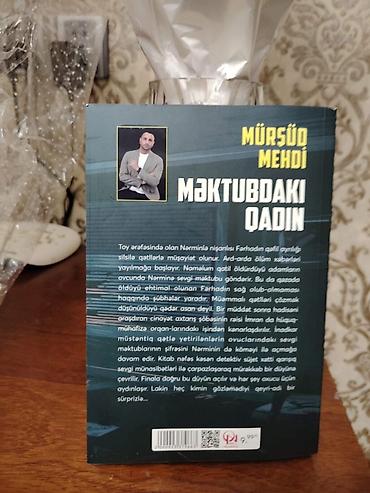 gobelek eleyhine derman: Mürşüd Mehdi – **“Məktubdakı Qadın”** romanı. Detektiv və psixoloji — 2