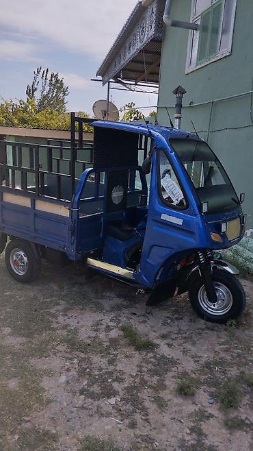 matorlu velosebet: Yükdaşıma üçün üçtəkərli moto-transport - Güclü benzin mühərriyi — 5