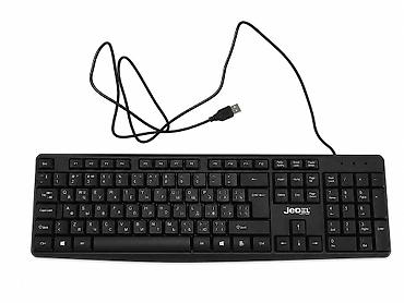 JEDEL USB klaviatura - Tam ölçülü (104 düymə) masaüstü klaviatura -