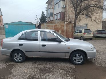 машина tesla: Hyundai Accent: 2003 г., 1.5 л, Механика, Бензин, Седан