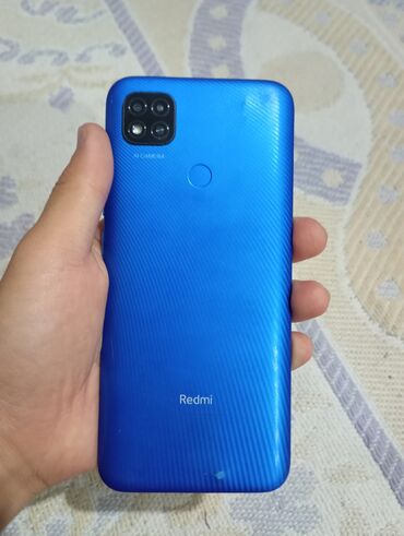 купить микрофон для компьютера: Redmi, Redmi 9C, Колдонулган, 64 ГБ, түсү - Көк