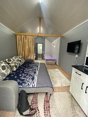 Палатки и домики: Эко-домики в лесу с удобствами - Компактные деревянные домики в — 15