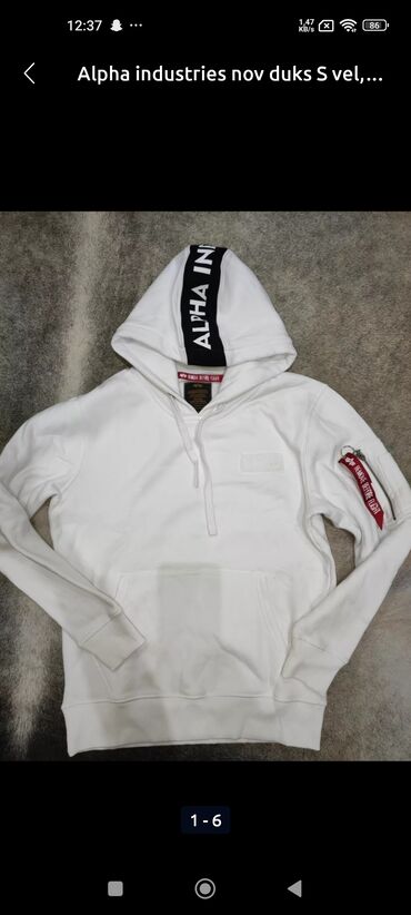 Duksevi: Duks, XL, bоја - Siva, Sa kapuljačom — 8