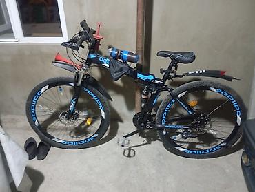 velocruz velosiped: Dağ velosipedi – 26” təkərli, ön və arxa amortizatorlu — 1