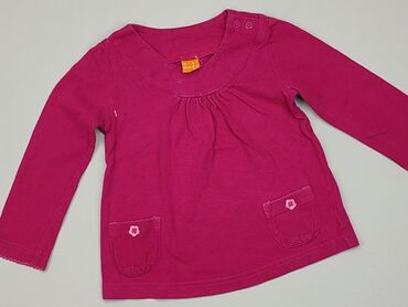 pudrowy róż bluzka: Bluzka, 12-18 m, stan - Dobry