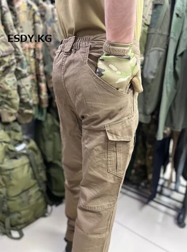 Брюки: Брюки универсальные, хлопок, осень-зима, оригинал S.Archon! Брюки — 2