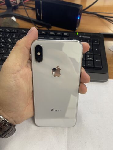 Apple iPhone: IPhone X, 256 ГБ, Белый