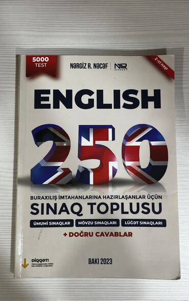 dim informatika test toplusu: İngilis 250 Sınaq Toplusu Tam İdial Vəzyətdədir Ünvan: Bakıxanov Aygün