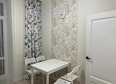 пристани: 1 комната, Бишкек Парк ТРЦ, Банные принадлежности, Домофон, Телевизор — 3