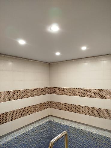 Натяжной потолок: Натяжные потолки матовые глянцевые сатиновые светные потолки монтаж де — 16