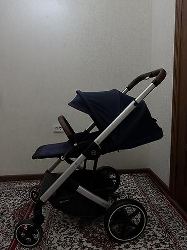 Коляски: Коляска, Cybex, цвет - Серебристый, Б/у — 2