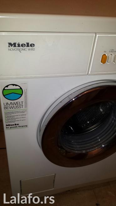 Washing Machines: Miele veš mašina. Najbolje veš mašine na svetu. Nova košta preko