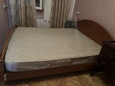 taxta carpayi: Б/у, Двуспальная кровать, С матрасом, Азербайджан