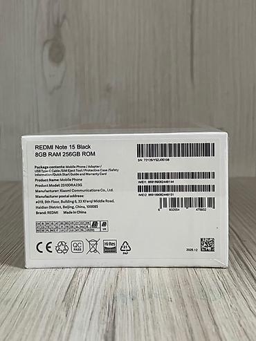 redmi note 14 pro max: Xiaomi Redmi Note 15 Black — смартфон с увеличенным объёмом памяти 8 — 2