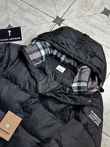 легкая: Мужская куртка, S, M, L, Burberry, Новый, цвет - Черный, Самовывоз, Платная доставка — 2