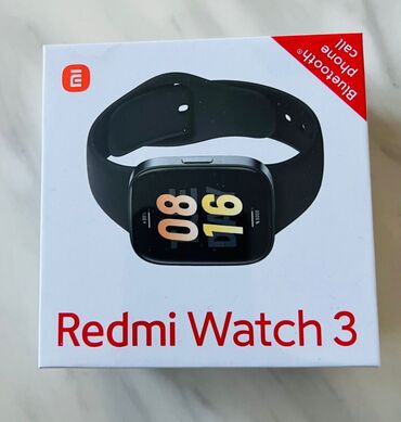 Xiaomi: Redmi watch 3 
Смарт часы 
Новый запечатанный