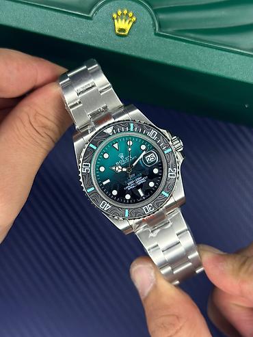 Aksesuarlar: Yeni, Qol saatı, Rolex, rəng - Göy — 4