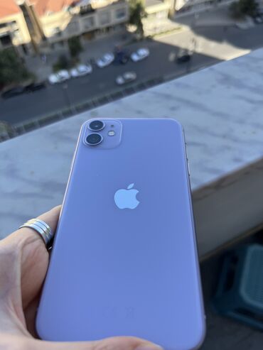 ayfon 8 qiymeti islenmis: IPhone 11, 128 ГБ, Deep Purple, Отпечаток пальца, Face ID