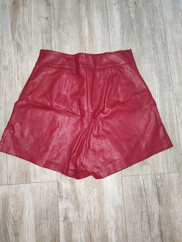 njujorker sorcevi: S (EU 36), Faux leather, color - Burgundy, Single-colored