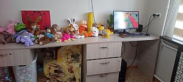 study table: Компьютерный стол, Б/у, Двухместный — 4