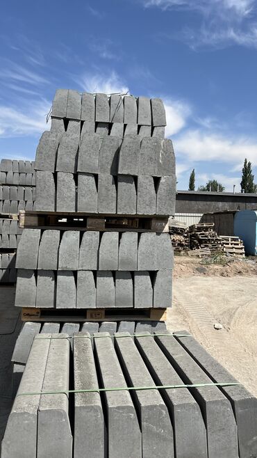 Дорожные бордюры: Дорожный бордюр, Прессованный, Бетонный, Новый — 7