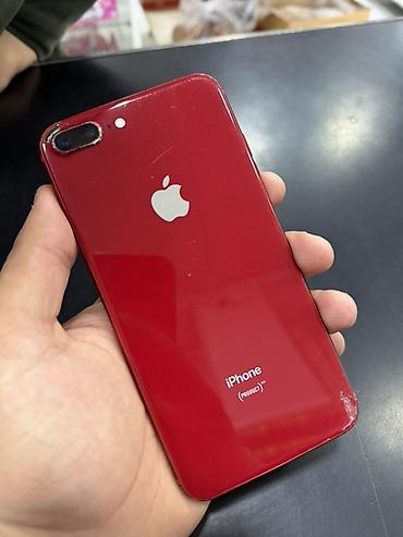 ayfon 11 ucuz: IPhone 8 Plus, Qırmızı, Barmaq izi — 1