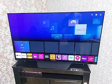 samsung 50 s: LG webOS əməliyyat sisteminə malik 4K UHD smart televizor. Bu — 1