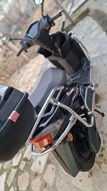 Скутеры: ⚡ Электроскутер в отличном состоянии — 50 км хода / 55 км/ч / чёрный ⚡ — 1