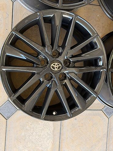 2 gr: Литые Диски R 18 Toyota, Комплект, отверстий - 5, Б/у — 8